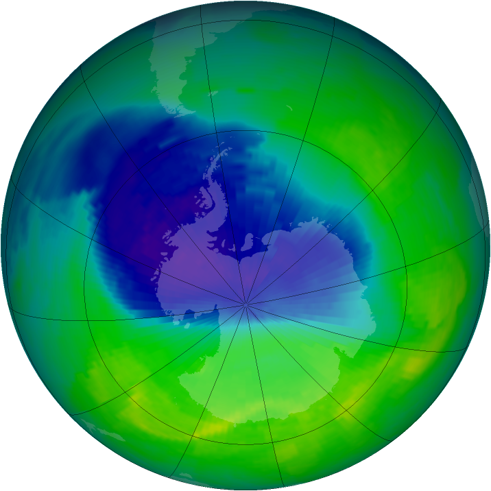 Ozone Map 1994-11-10